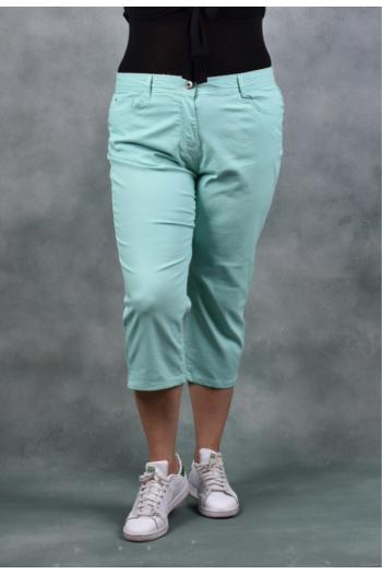 Свеж макси панталон в цвят мента /размери 48,50,52,54/ Модел: 1357