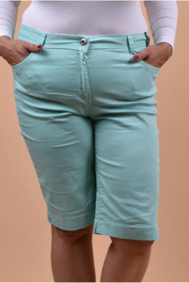 Къси панталони в цвят мента /размери 48,50,52,54/ Модел: 1522