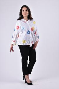 Макси риза на цветя /Универсален размер/ Модел:2559