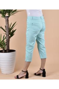 Летен макси панталон в цвят мента /размери 44,46,48,50,52,54/ Модел: 2191