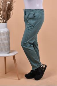 Цветен панталон в цвят резида /Универсален размер/ Модел: 1368
