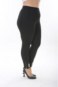 Макси клин панталон със цип в долната част /размери 52,54,56,58,60/ Модел:2333